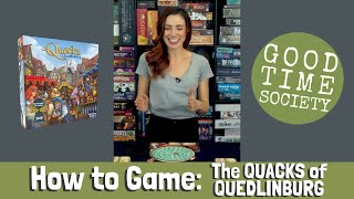 How to Game  The Quacks of Quedlinburg  Becca Scott Teaches How to Play Tabletop Games [upl. by Llerrac142]