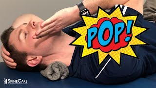 The BEST Neck Self Mobilization Stretch [upl. by Gardner]