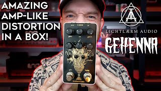 The BEST Distortion Pedal I EVER Tried Lichtlaerm Audio Gehenna [upl. by Anez]