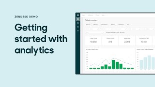 Zendesk Demo Getting started with analytics [upl. by Viridissa]