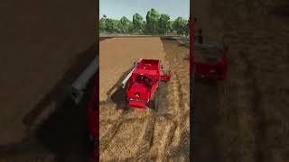 Farming simulator 25 canola harvest timelapse shorts fs25 farmingsimulator25 farming farmsim25 [upl. by Janette]