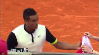 Estoril 2015 Saturday Hot Shot Kyrgios [upl. by Langan185]