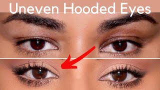 try these simple tricks for Everyday Makeup on UNEVEN HOODED EYES [upl. by Lira645]