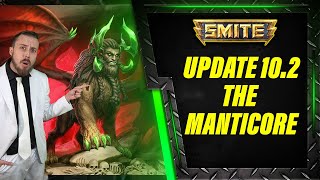 SMITE MANTICORE UPDATE 102 [upl. by Calva95]