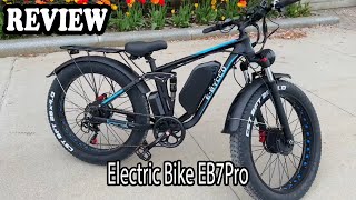 ECOCOGY Electric Bike EB7Pro Review [upl. by Nanreh]