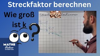 Steckfaktor berechnen  zentrische Streckung [upl. by Xela717]