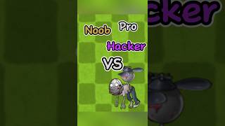 PVZ Fusion  Noob vs Pro vs Hacker  Iron Balloon Zombie pvz memes shorts [upl. by Nonnair44]