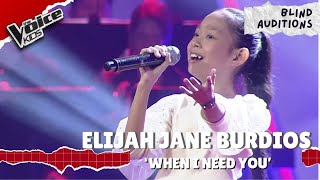 Elijah Jane Burdios secures a spot in Jules Squad  The Voice Kids [upl. by Nimajaneb]