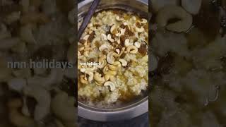 today special ghee Pongal  food post 2024  breakfast  samayal  food  nnn holidays [upl. by Roskes]