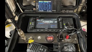 ICOM IC705 NVIS Winlink HF EMCOM [upl. by Joo91]