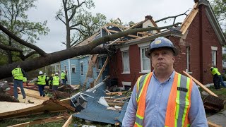 Dangerous idiots Cut down giant tree stumps with chainsaws trees fall into houses 3 [upl. by Garfield]