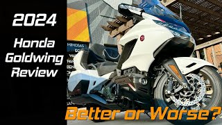 ULTIMATE Review of 2024 Honda Goldwing Tour DCT  Cruisemans Garage [upl. by Imogene]