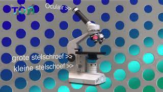 Biologie practicum Onderdelen van de microscoop [upl. by Veleda]