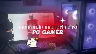 Montando meu primeiro PC GAMER [upl. by Dinah]