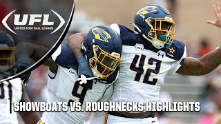 Memphis Showboats vs Houston Roughnecks  UFL Highlights [upl. by Ruiz]