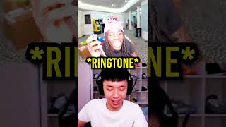 Kai Cenat And Ray Show Off Their New Ringtones 😭💀 [upl. by Yank901]