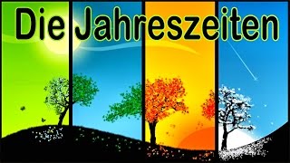 ★ Die Jahreszeiten ★ lernen  Schule  Vorschule  Kindergarten [upl. by Erdnaek]