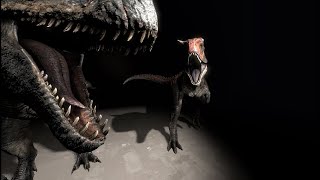 JWD Allosaurus Vs Carnotaurus SFM [upl. by Gamaliel]