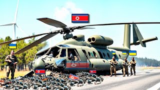 7 CH47D Helicopters Carrying 9000 North Korean Soldiers Destroyed by Ukraine [upl. by Brandon]