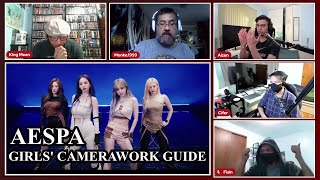 KPOP REACTION aespa 에스파 Girls Camerawork Guide [upl. by Innep342]