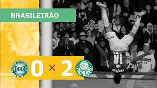 Coritiba 0 x 2 Palmeiras  Gols  1206  Campeonato Brasileiro 2022 [upl. by Swanhilda]