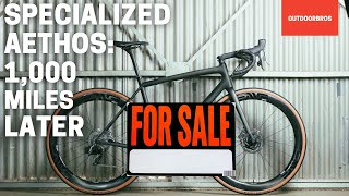 Selling My Specialized Aethos After 1000 Miles [upl. by Oflunra]