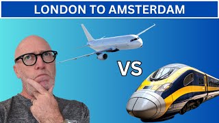 EUROSTAR train from London to Amsterdam  is it better than flying [upl. by Sadick518]