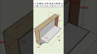 Mueble retractil convierte una cama en un escritorio con esta propuesta de arquitectura minimalista [upl. by Kerwinn]