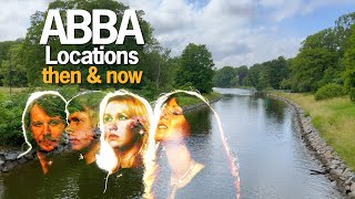 ABBA Locations in Stockholm – Then amp Now Part 1  4K [upl. by Netsreik]