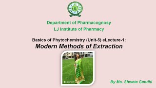 SEM 5Pharmacognosy amp Phytochemistry IIBasics of phytochemistry Ms Shweta Gandhi [upl. by Breena]