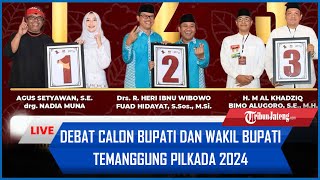 FULL DEBAT CALON BUPATI DAN WAKIL BUPATI TEMANGGUNG PILKADA 2024 [upl. by Bud648]