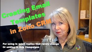 Zoho CRM Email Templates [upl. by Tillford]