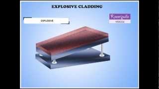 EXPLOSIVE CLADDING 2 LAYERS [upl. by Niro575]