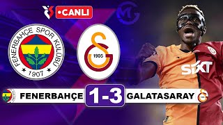 Fenerbahçe 13 Galatasaray  Süper Lig Canlı Yayın [upl. by Aufa]