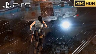 Tomb Raider Definitive Edition PS5 Solarii Fortress Walkthrough 4K HDR [upl. by Eillor564]