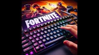 keyboard asmr 1v1 realistics fortnite foryou gaming [upl. by Vania]