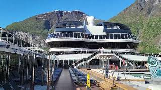 MSC Virtuosa in Flam Norway [upl. by Riebling]