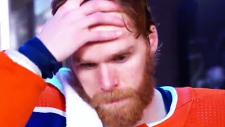 Connor McDavid Gets Choked Up in Post Game 4 Interview  Oilers vs Panthers Game 4 Stanley Cup Final [upl. by Magree]