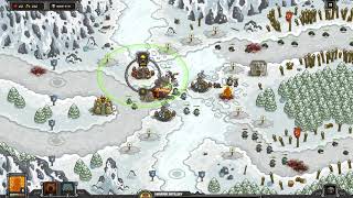 Kingdom Rush Veteran Mode Walkthrough  Hakraj Plateau Campaign [upl. by Eves]