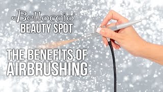 Belloccio Beauty Spot with Shyla Day  The Benefits of Airbrushing [upl. by Crisey]