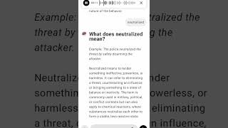 What does neutralized mean [upl. by Charo]