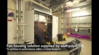 ebmpapst collaboration with Diamond Light Source Timelapse Video 2014 [upl. by Mossolb]