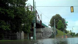 Memphis Flooding Mud IslandBeale Street amp Tom Lee Park  Friday May 6th 2011 [upl. by Janaya]