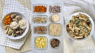 MEAL PREP AUTUNNALE  Come organizzo i pasti della settimana [upl. by Einomrah365]