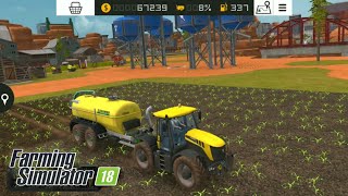 Fs18 farming simulator 18  eskisini satıp yeni gübre tankeri almak  buy new fertilizer tank [upl. by Nisen514]