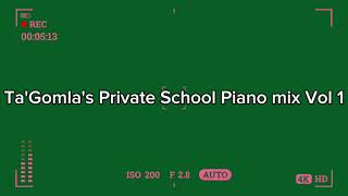 TaGomlas Private School Piano mix Vol 1 [upl. by Hutt]