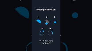 html css Loading animation  best website preloader using html css  codebrowser animation [upl. by Mehalek]