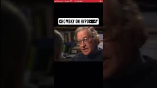 CHOMSKY ON WHO THE HYPOCRITE IS shorts chomsky wisdom [upl. by Mor]