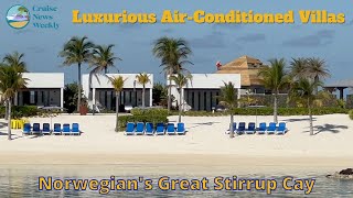 Luxurious Villa in Silver Cove on Norwegians Great Stirrup Cay [upl. by Ardnuek]