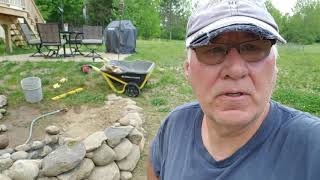 Building A Rustic Fieldstone Fireplace [upl. by Schifra]